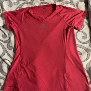 Adidas Pink VNeck Shirt